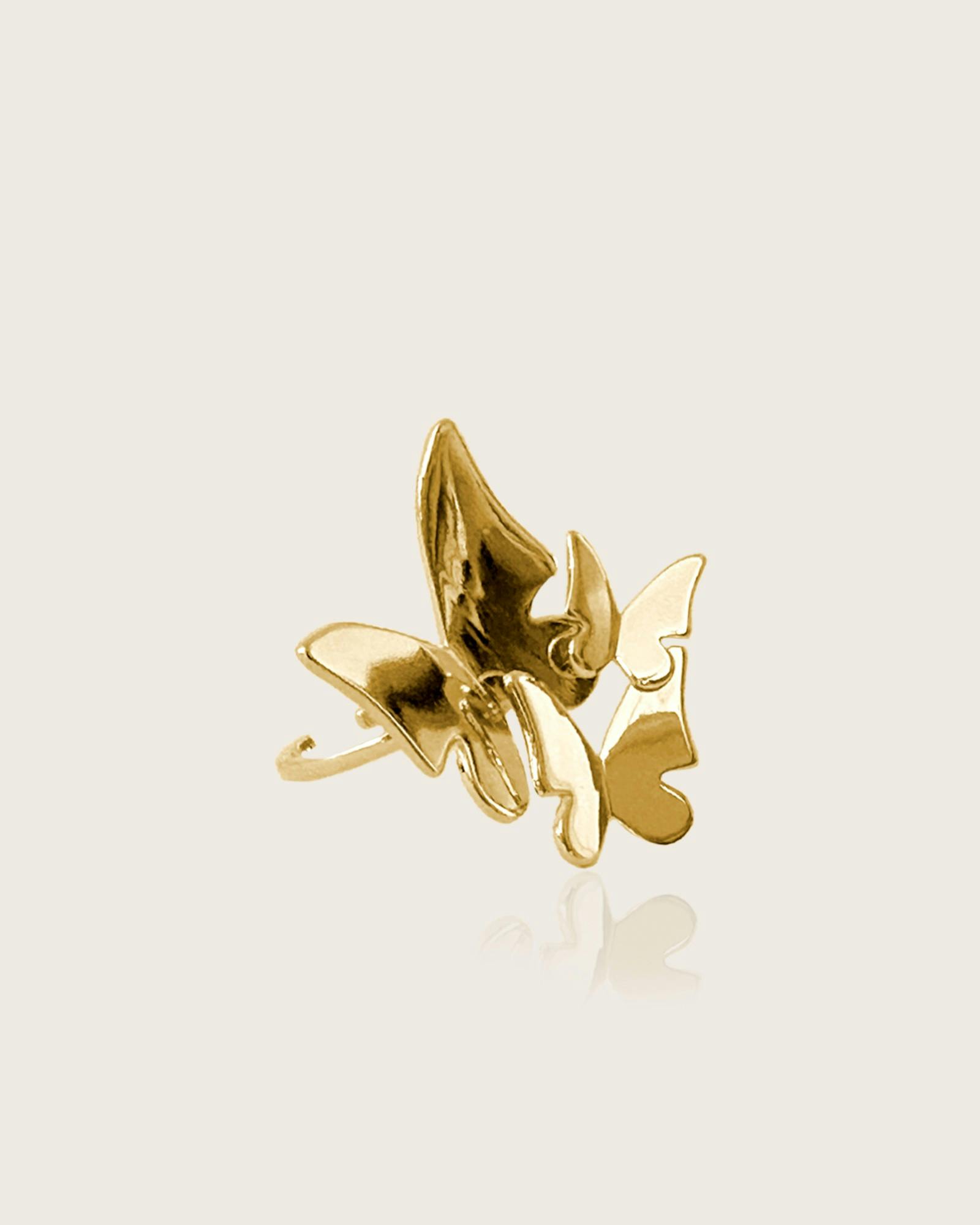 BUTTERFLY TWISTED RING